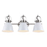 Phineas 3-Light Adjustable Farmhouse Bohemian Iron LED Vanity Light