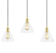 Kiawah-3-Light-Metal/Glass-Contemporary-Modern-LED-Pendant-Pendants