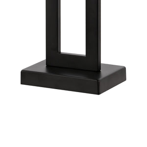 Sabrina Vintage Industrial Iron LED Table Lamp with Pull-Chain and USB Charging Port