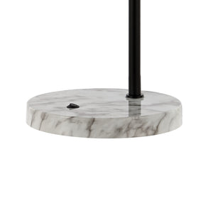 Penta Industrial Farmhouse Head-Adjustable Iron LED Task Lamp with USB Charging Port