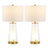 Tryon Modern Minimalist Glass/Iron Nightlight LED Table Lamp