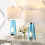 Tryon Modern Minimalist Glass/Iron Nightlight LED Table Lamp