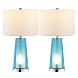 Tryon Modern Minimalist Glass/Iron Nightlight LED Table Lamp
