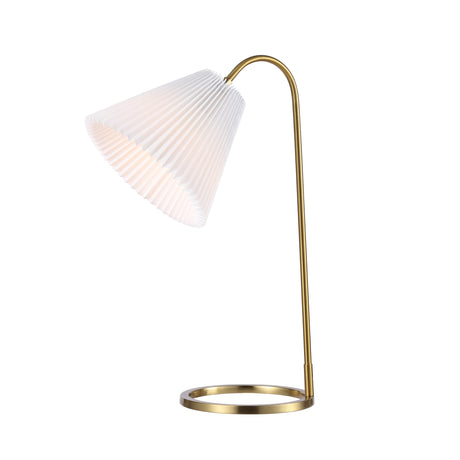 Callie-Modern-Glam-Metal-Arc-Adjustable-Head-LED-Table-Lamp-with-Pleated-Shade-Table-Lamps