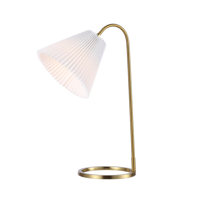 Callie-Modern-Glam-Metal-Arc-Adjustable-Head-LED-Table-Lamp-with-Pleated-Shade-Table-Lamps