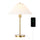 Freida-Modern-Glam-Metal-Column-LED-Table-Lamp-with-USB-Charging-Port-and-Pleated-Shade-Table-Lamps