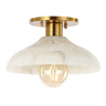 Amara-1-Light-Mid-Century-Classic-Alabaster/Iron-LED-Semi-Flush-Mount-Flush-Mounts
