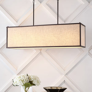 Cole-4-Light-Minimalist-Industrial-Rectangular-Linen-Iron-Linear-LED-Pendant-Pendants