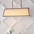 Crosby-4-Light-Minimalist-Industrial-Trapezoidal-Linen-Iron-Linear-LED-Pendant-Pendants