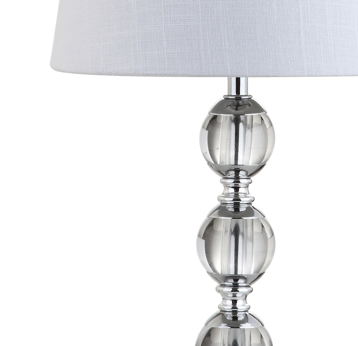 Hudson Faceted Crystal Orb Table Lamp