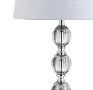 Hudson Faceted Crystal Orb Table Lamp