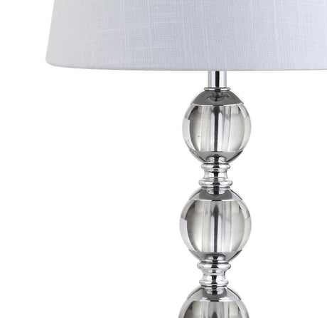 Hudson Faceted Crystal Orb Table Lamp