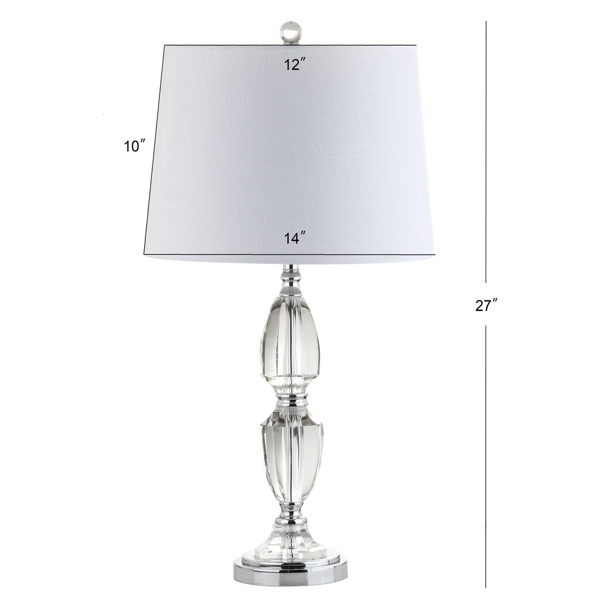 Graham Crystal LED Table Lamp