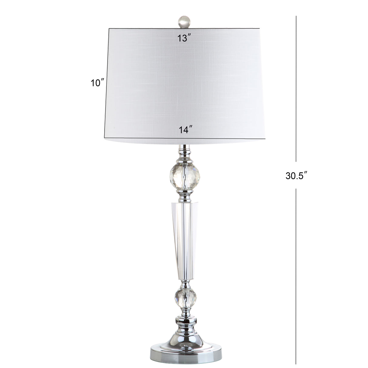 Emma Crystal LED Table Lamp