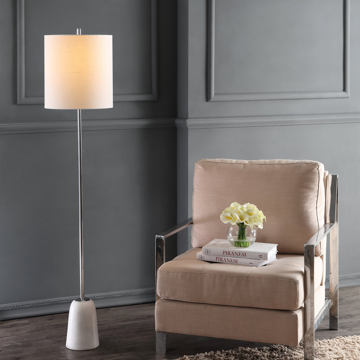 Lincoln-Marble/Metal-LED-Floor-Lamp-Floor-Lamps