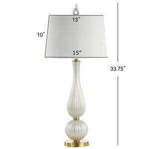 Gillian Glass LED Table Lamp