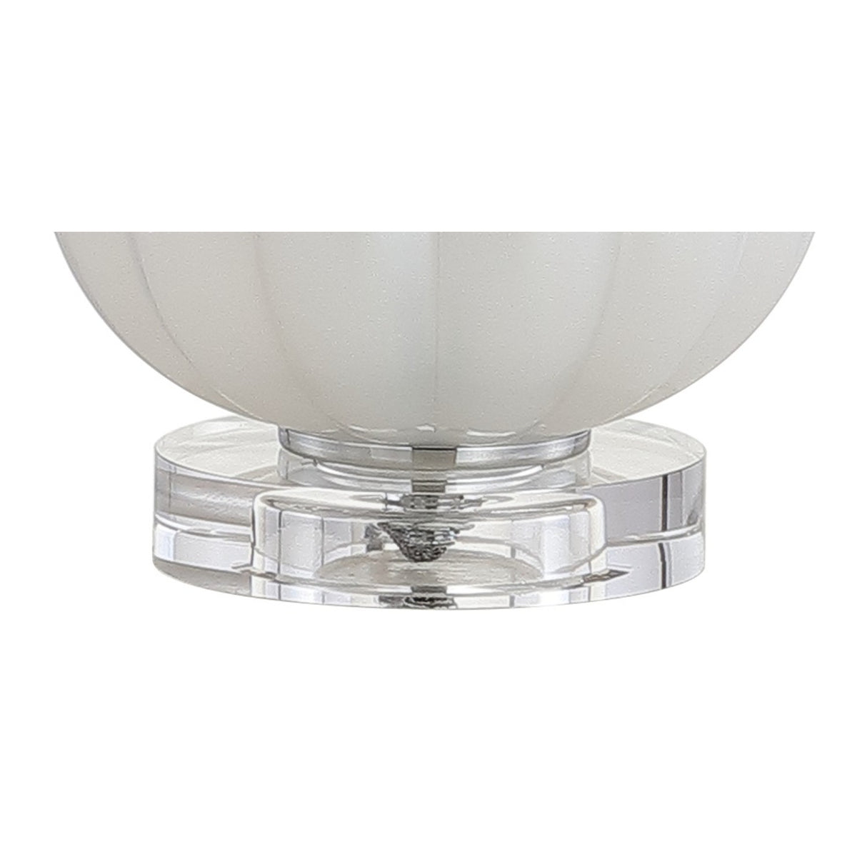 Pearl Glass/Crystal LED Table Lamp