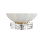 Pearl Glass/Crystal LED Table Lamp