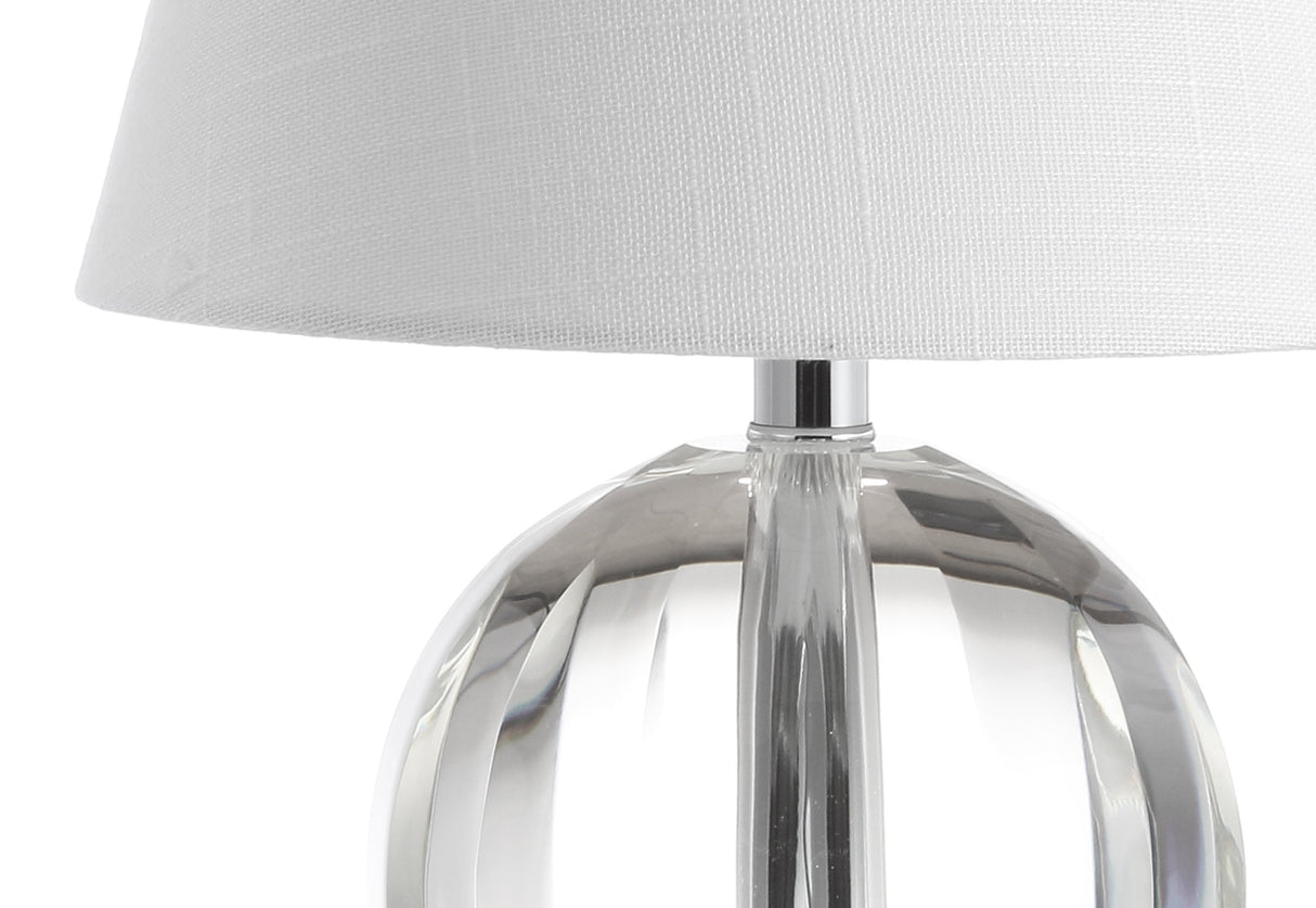 Goddard Crystal Ball/Metal LED Table Lamp