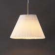 Alden-1-Light-Classic-French-Country-Iron-LED-Pendant-with-Pleated-Shade-Pendants