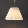 Alden-1-Light-Classic-French-Country-Iron-LED-Pendant-with-Pleated-Shade-Pendants