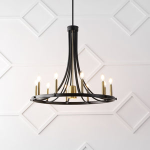 Dante-11-Light-Transitional-Modern-Iron-Adjustable-Wagon-Wheel-LED-Chandelier-with-Downlight-Chandeliers