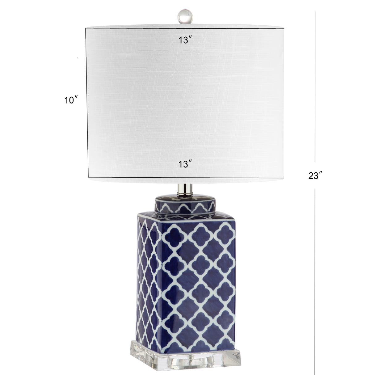 Clarke chinoiserie led table lamp