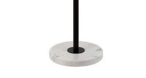 June Adjustable Metal/Marble LED Floor Lamp