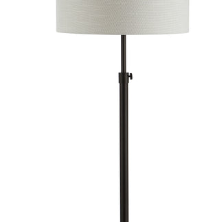 June Adjustable Metal/Marble LED Floor Lamp