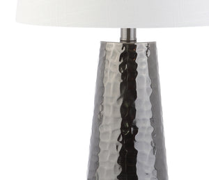 Wells Hammered Metal LED Table Lamp