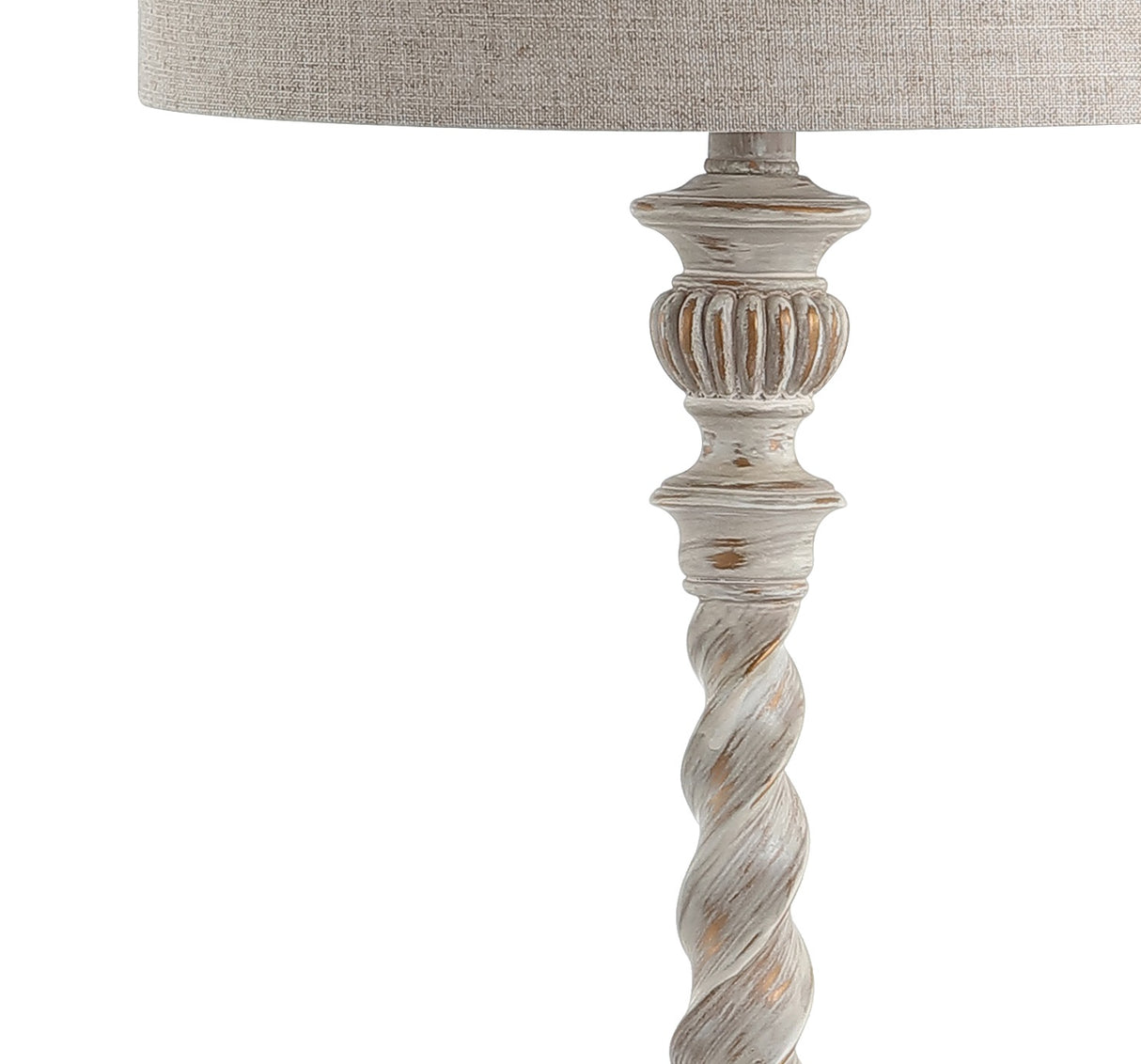 Regent Rustic Resin LED Table Lamp