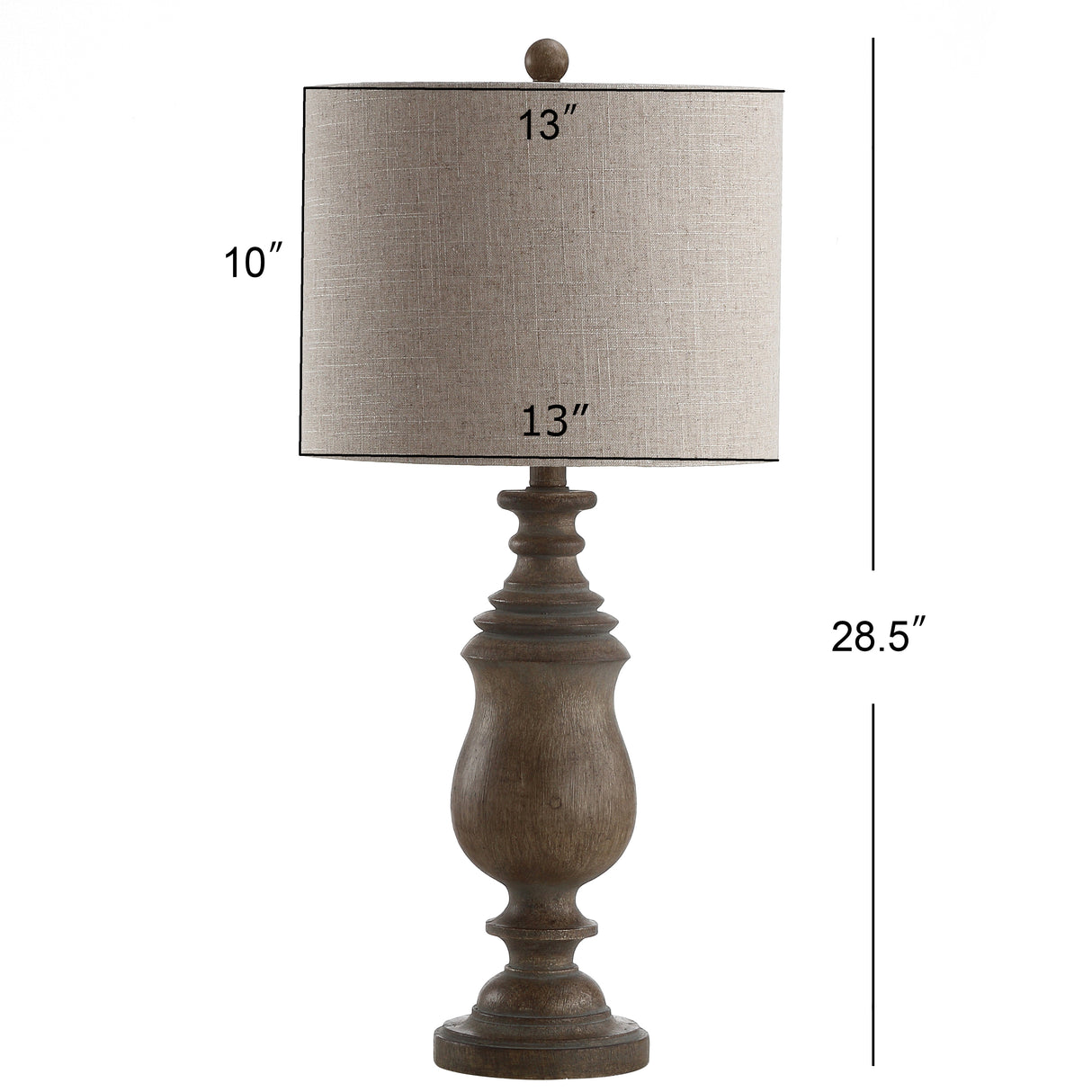 Abeline resin led table lamp