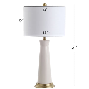Hartley Ceramic Column LED Table Lamp
