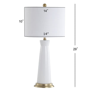 Hartley Ceramic Column LED Table Lamp