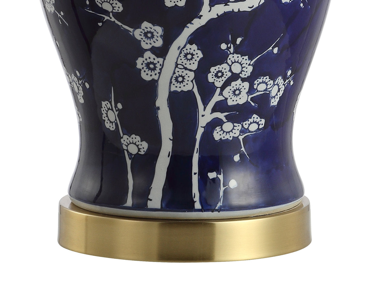Gracie Ginger Jar Ceramic/Metal LED Table Lamp