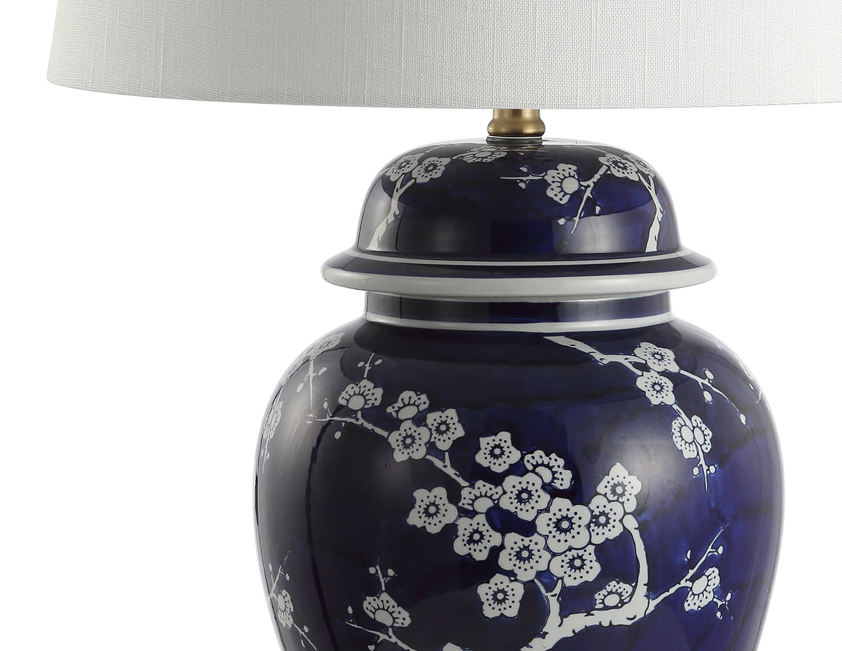 Gracie Ginger Jar Ceramic/Metal LED Table Lamp