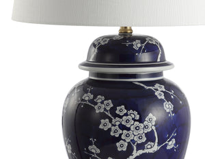 Gracie Ginger Jar Ceramic/Metal LED Table Lamp