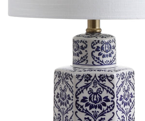 Diana Ginger Jar Ceramic/Metal LED Table Lamp