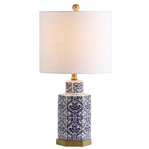 Diana Ginger Jar Ceramic/Metal LED Table Lamp