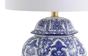 Gretchen Ginger Jar Ceramic/Metal LED Table Lamp