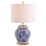 Gretchen Ginger Jar Ceramic/Metal LED Table Lamp