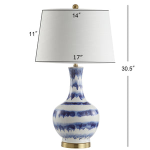 Tucker Ceramic/Metal LED Table Lamp