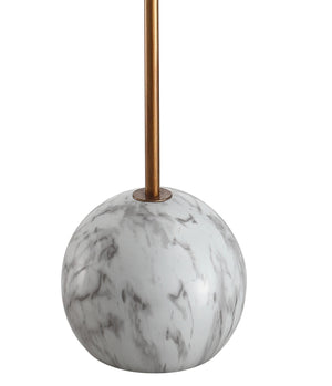 Miami Minimalist Resin/Metal LED Floor Lamp