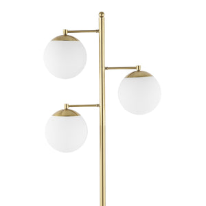 Ellie 3-Light Modern Vintage Iron LED Floor Lamp