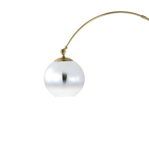 Nora Coastal Vintage Iron LED Floor Lamp
