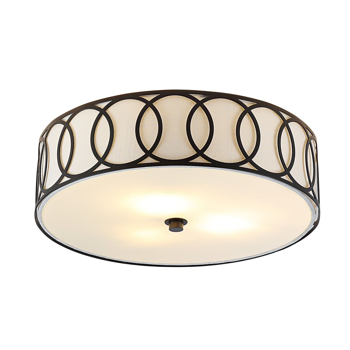 Aubrey Metal LED Flush Mount