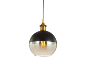 Nixon-1-Light-MidCentury-Modern-Metal/Glass-Adjustable-Drop-Globe-LED-Pendant-Pendants