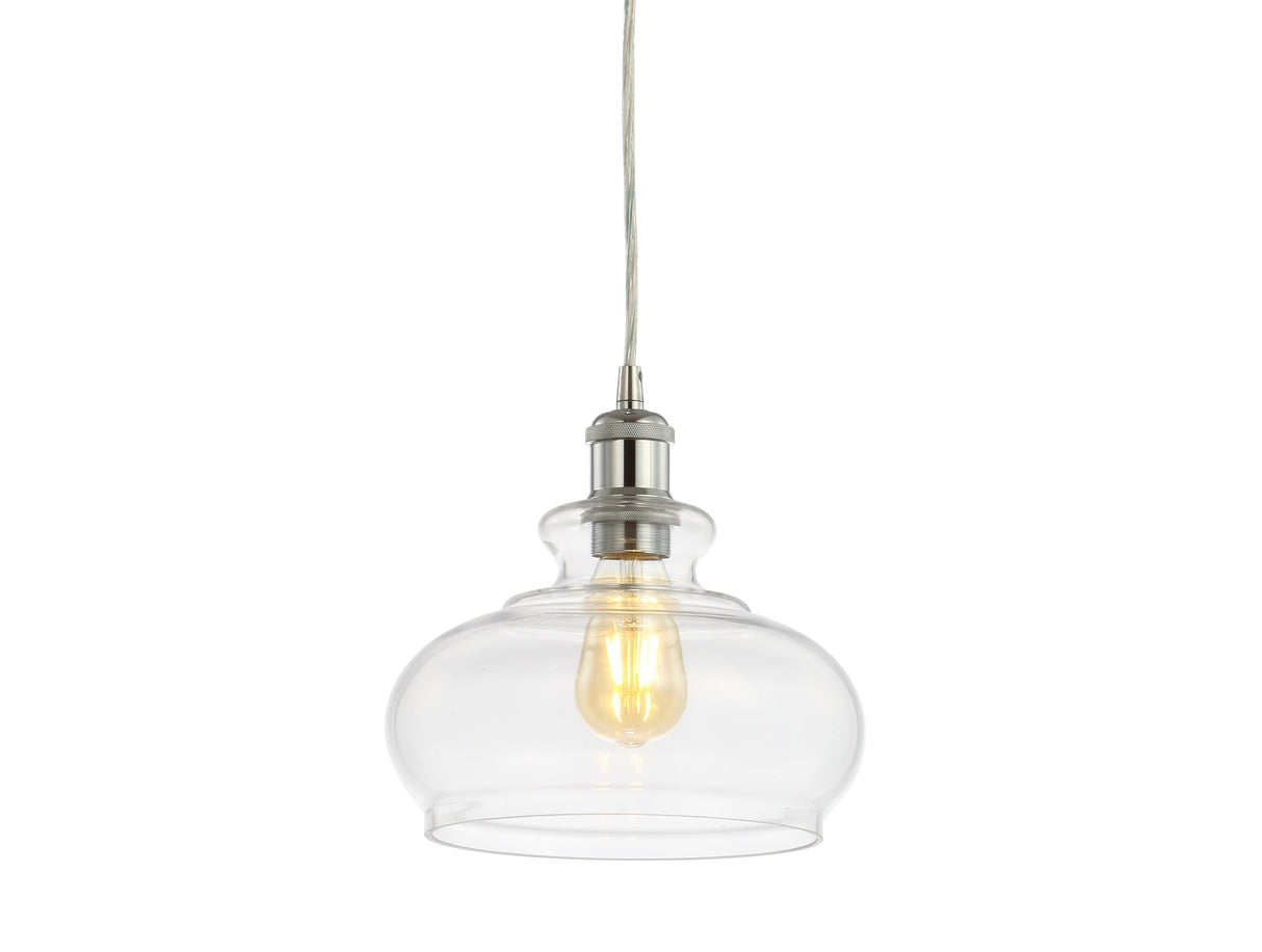 Wyatt-Pharmacy-Metal/Glass-LED-Pendant-Pendants