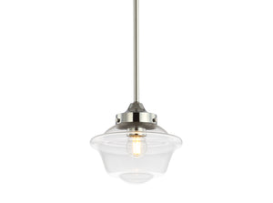 Kurtz Adjustable Drop Metal/Glass LED Pendant