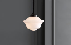 Kurtz Adjustable Drop Metal/Glass LED Pendant